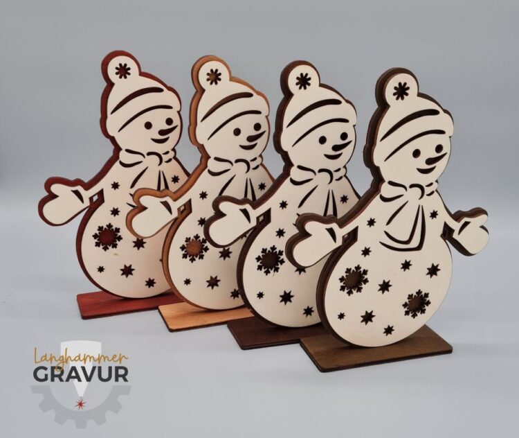 Aufsteller Schneemann